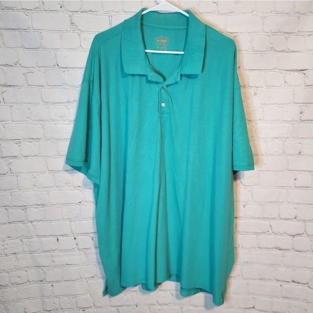 Men's The Foundry Supply Co polo shirt, size 4XL